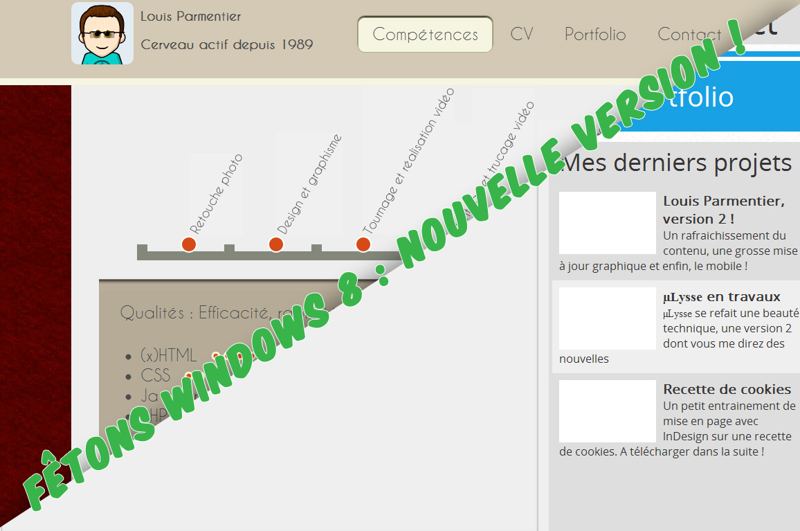 Nouvelle apparence